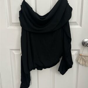 Free People slouchy off the shoulder top